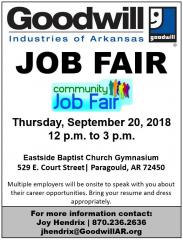 Paragould-Community Job Fair 9.20.18