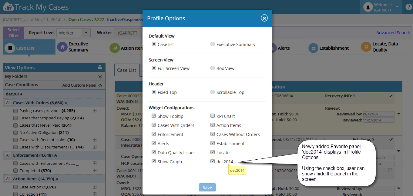 New panel displays in Profile Options.png