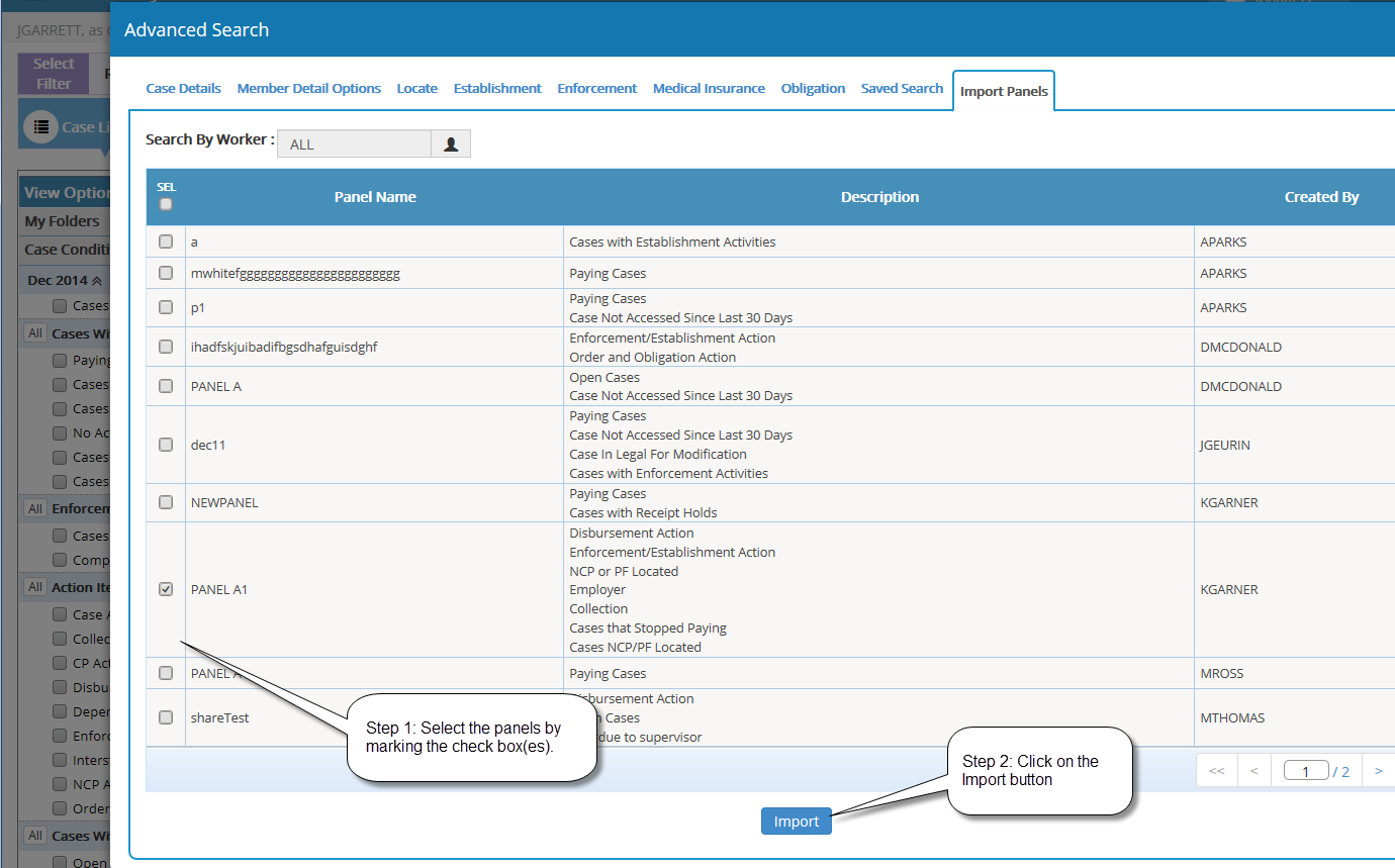Select the Panel and click Import button.png