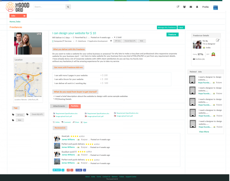 View Freelance page by Own View.png